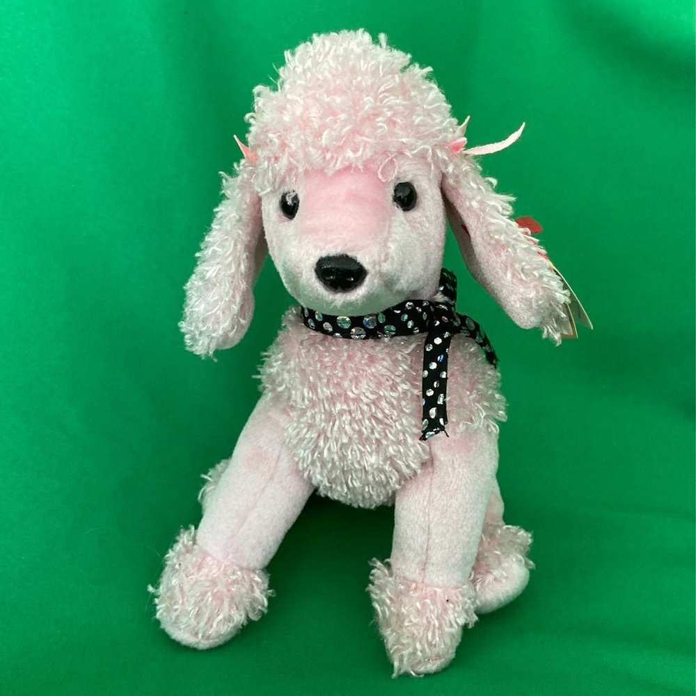 Ty Beanie Babies Brigitte The Pink Poodle